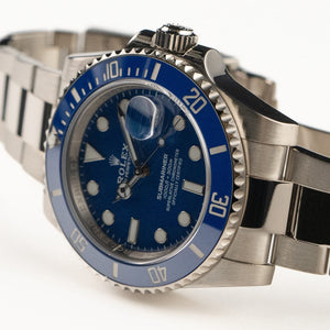 Rolex Submariner Date 116619LB 'Smurf' White Gold Blue Dial Blue Bezel — foto 5