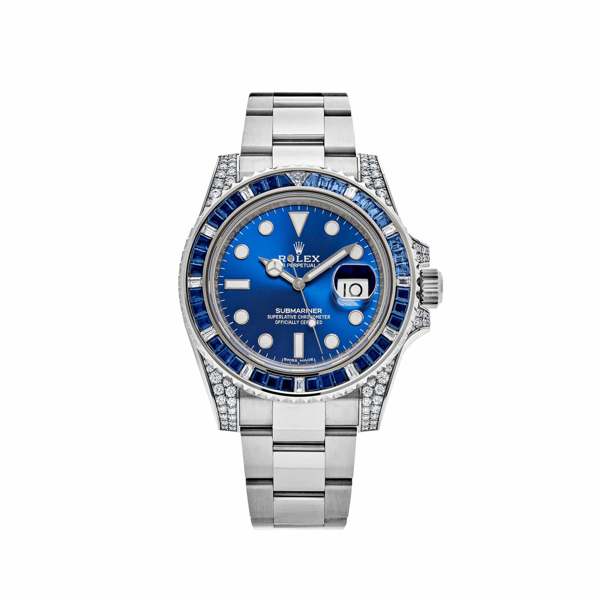 Rolex Submariner Date 116659SABR White Gold Blue Dial Sapphire Diamond Bezel (2022)