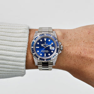 Rolex Submariner Date 116659SABR White Gold Blue Dial Sapphire Diamond Bezel (2022) — foto 2