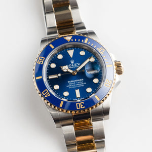 Rolex Submariner Date 126613LB 'Bluesy' Stainless Steel Yellow Gold Blue Dial (2021) — foto 5