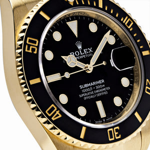 Rolex Submariner Date 126618LN Yellow Gold Black Dial — foto 6