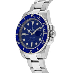 Rolex Submariner Date 116619LB 'Smurf' White Gold Blue Dial Blue Bezel — foto 2