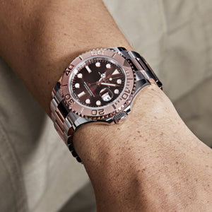 Rolex Yacht-Master 40 126621 Stainless Steel Rose Gold Chocolate Dial (2025) — foto 2