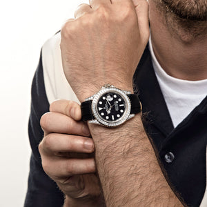 Rolex Yacht-Master 42 226679TBR White Gold Black Dial Diamond Bezel — foto 2