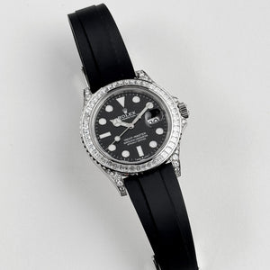 Rolex Yacht-Master 42 226679TBR White Gold Black Dial Diamond Bezel — foto 3