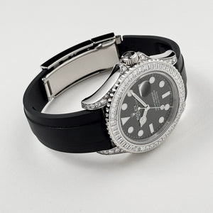 Rolex Yacht-Master 42 226679TBR White Gold Black Dial Diamond Bezel — foto 5
