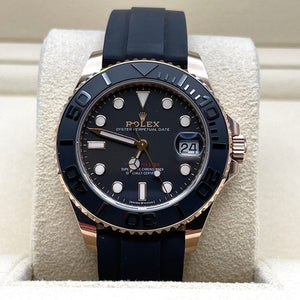 Rolex Yacht-Master 37 268655 Rose Gold Black Dial — foto 2