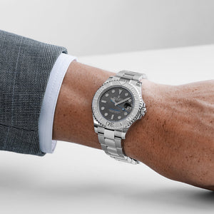 Rolex Yacht-Master 37 268622 Stainless Steel/Platinum Rhodium Dial (2022) — foto 2
