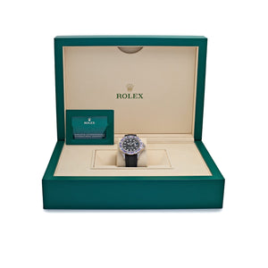 Rolex Yacht-Master 40 126679SABR 'Cotton Candy' White Gold Diamond Sapphires Bezel Black Dial (2023) — foto 5