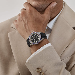 Rolex Yacht-Master 40 126679SABR 'Cotton Candy' White Gold Diamond Sapphires Bezel Black Dial (2023) — foto 3