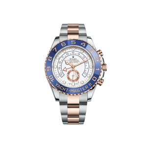 Rolex Yacht-Master II 116681 Stainless Steel Rose Gold White Dial — foto 1