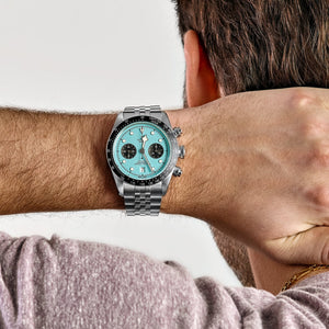Tudor Black Bay Chrono 79360N-0024 Stainless Steel Turquoise Dial (2025) — foto 2