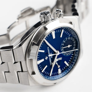 Vacheron Constantin Overseas Dual Time 7900V/110A-B334 Stainless Steel Blue Dial — foto 6