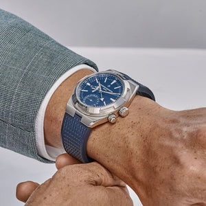 Vacheron Constantin Overseas Dual Time 7900V/110A-B334 Stainless Steel Blue Dial — foto 3