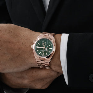 Vacheron Constantin Overseas Dual Time 7920V/210R-B965 Rose Gold Green Dial (2024) — foto 3