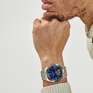 Vacheron Constantin Overseas Tourbillon 6000V/110A-B544 Stainless Steel Blue Dial — foto 2